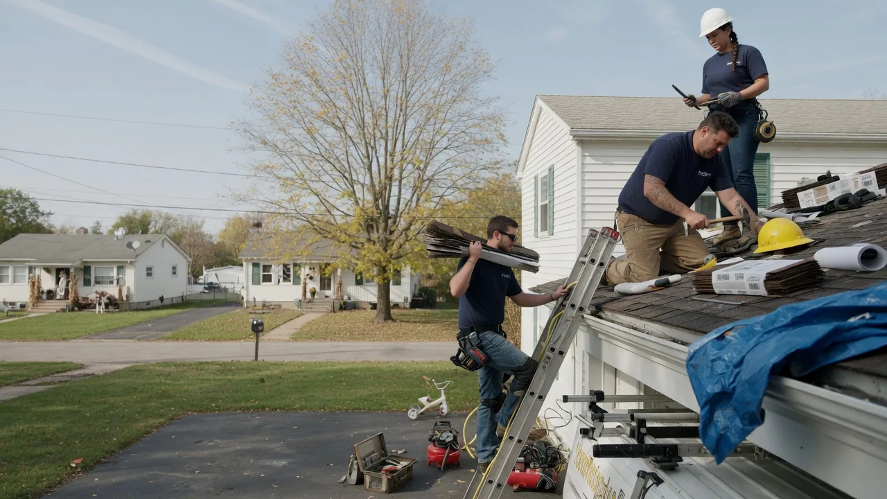 Local Roofing Contractors in Lowell, MI near me